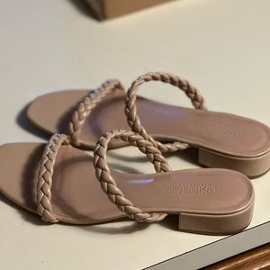 Nude sandals